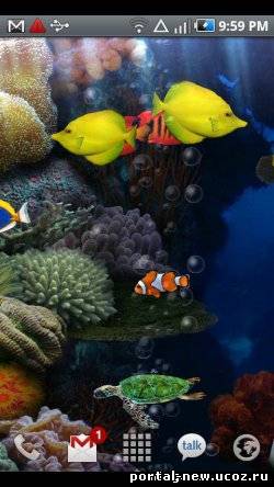 Aquarium Donation - живые обои