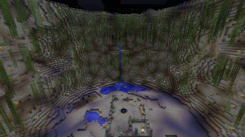 Spellbound Caves 1.1 для Minecraft